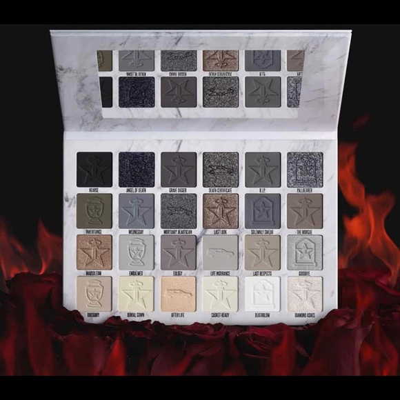 Jefferee Star Cremated Pallet and Make up case - Picture 1 of 3